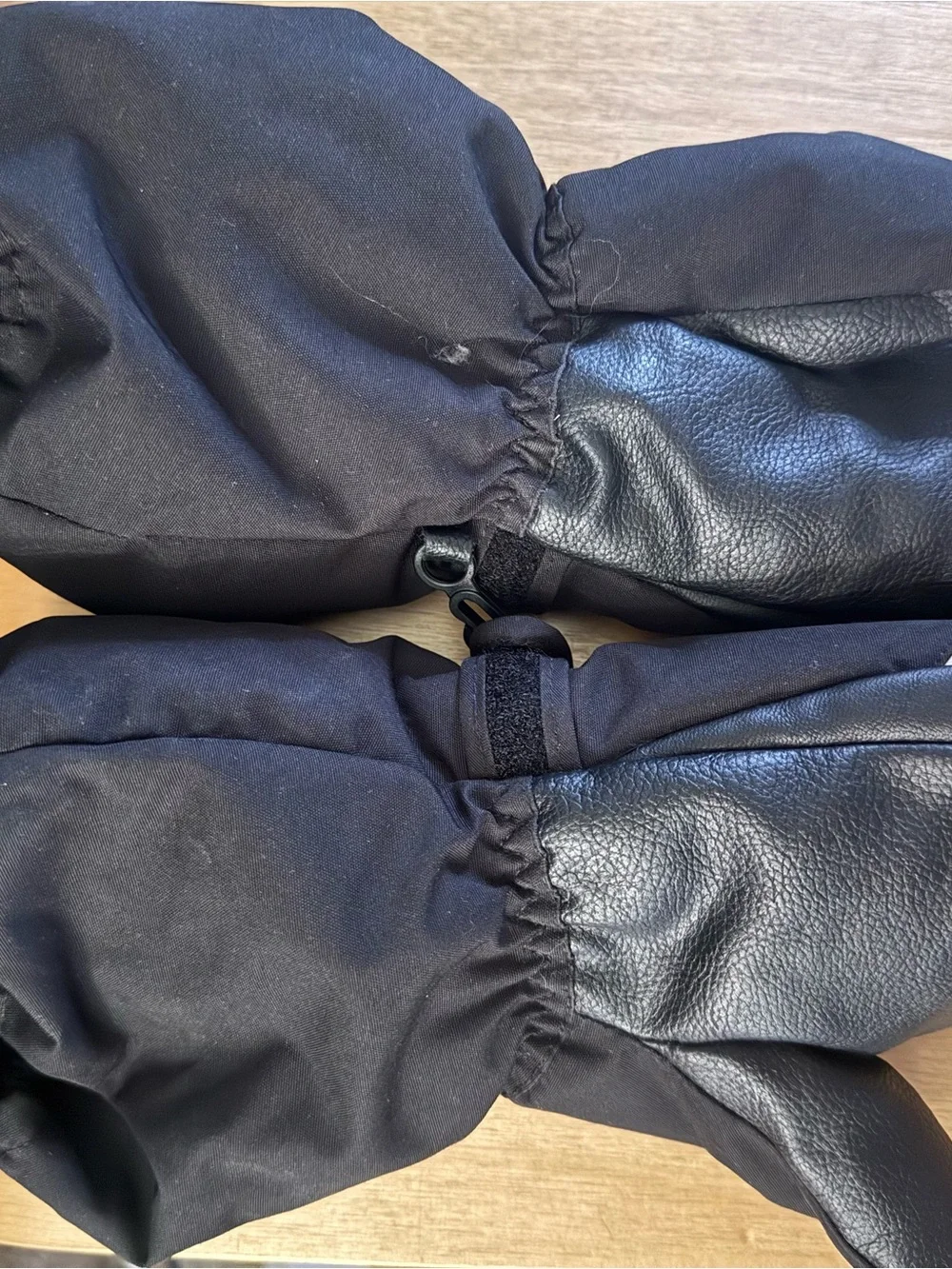 Kids Black Mittens - Insulated Waterproof Winter Gloves, waterproof, new